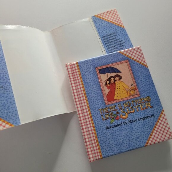 Mary Engelbreit Sister Tiny Book Small Friends Gift Hardcover Dust Jacket 1993 - Picture 2 of 12